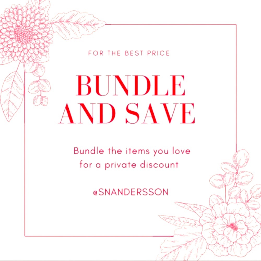 ✨ BUNDLE MULTIPLE ITEMS FOR SAVINGS ✨